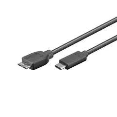 MicroConnect USB-C - USB3.0 Micro-B 1m