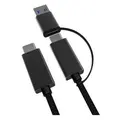 MicroConnect USB-C Kabel 1m Med USB A adapter