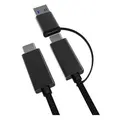 MicroConnect USB-C Kabel 1m Med USB A adapter