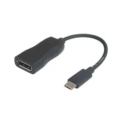 MicroConnect USB-C - DisplayPort Adapter 4K@60Hz, 0,2m