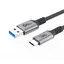 MicroConnect USB-C - USB-A Kabel 0.5m 60W 10Gbps USB 3.2 Gen 2