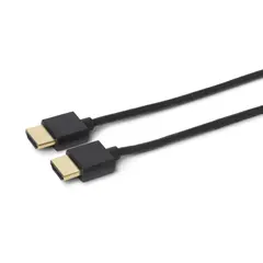 MicroConnect HDMI 4K - 2K 60Hz 18Gb/ s Gold-plated connectors, 1.5 m, Sort