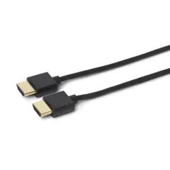 MicroConnect HDMI 4K - 2K 60Hz 18Gb/ s Gold-plated connectors, 1.5 m, Sort