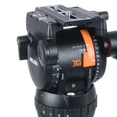 Miller CX2 Toggle LW 1 Stage Alloy Kit Video Stativ med 75mm og Midt Spredder