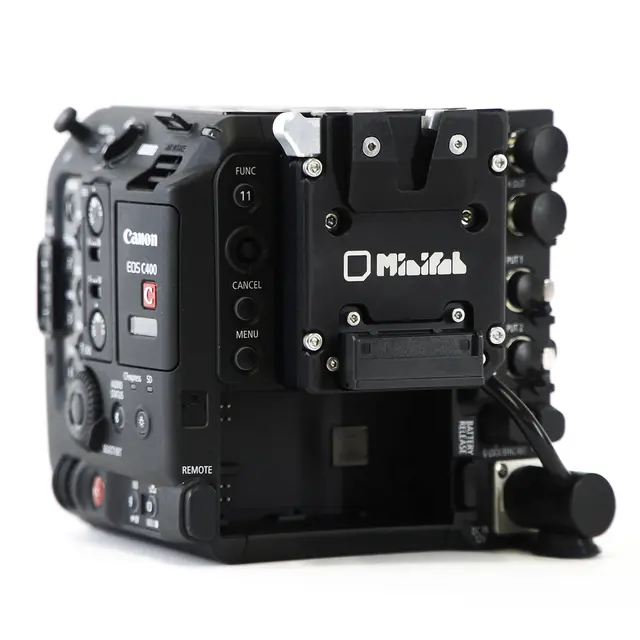 Minifab VMP400 V-Mount Battery Plate For Canon C400 