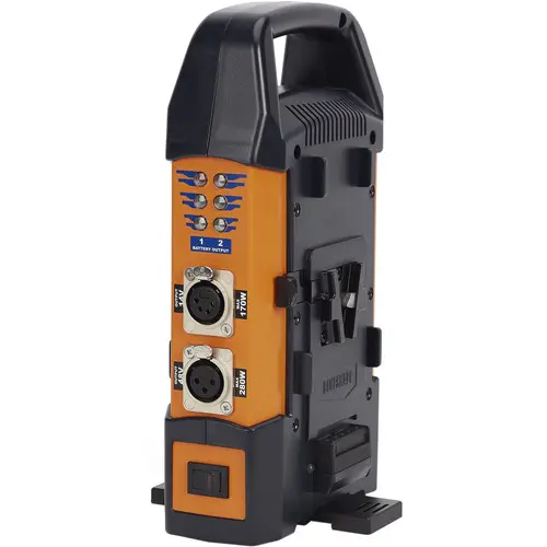 Blueshape Power Station for 2 batteries 2x V-Mount 14V og 48V regulated 
