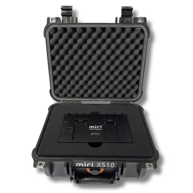 Miri Flight Case for X510 Hard Case med utforming 