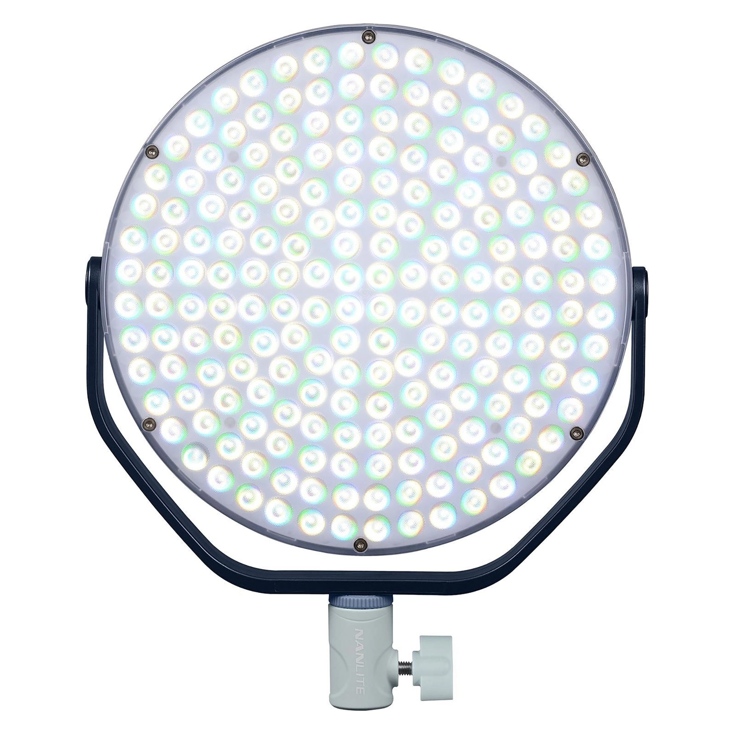 Nanlite Miro 60c LED Round Panel Light Full-color. Midnight Blue