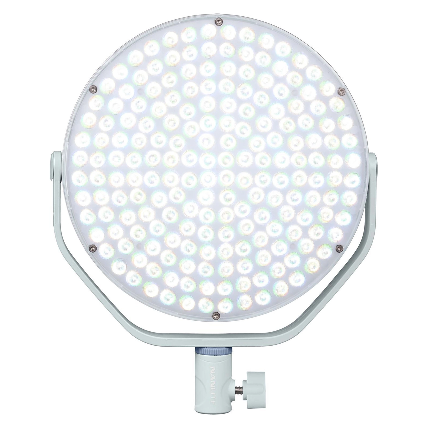 Nanlite Miro 60c LED Round Panel Light Full-color. Mint Blue