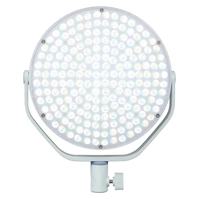 Nanlite Miro 60c LED Round Panel Light Full-color. Mint Blue 