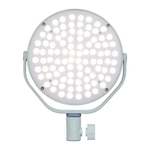 Nanlite Miro 30c LED Round Panel Light Full-color. Mint Blue 