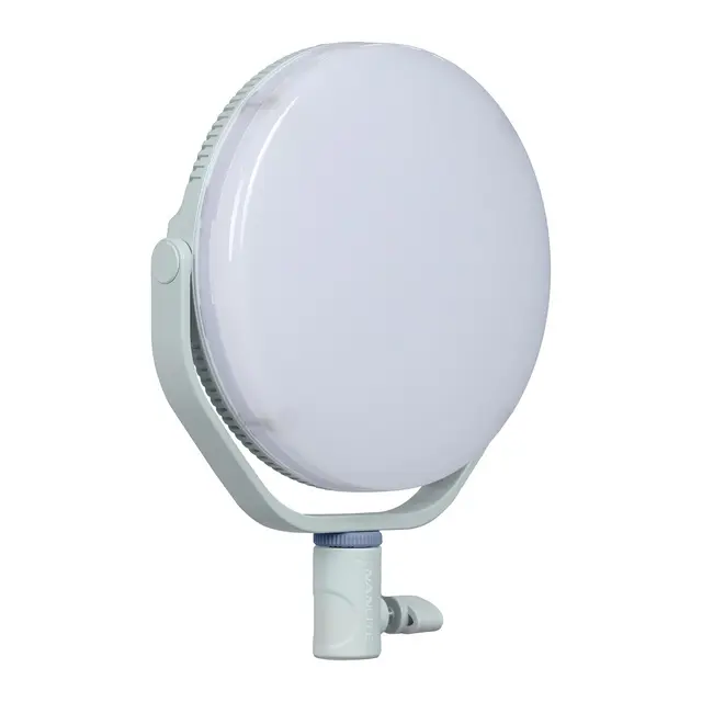 Nanlite Miro 30c LED Round Panel Light Full-color. Mint Blue 