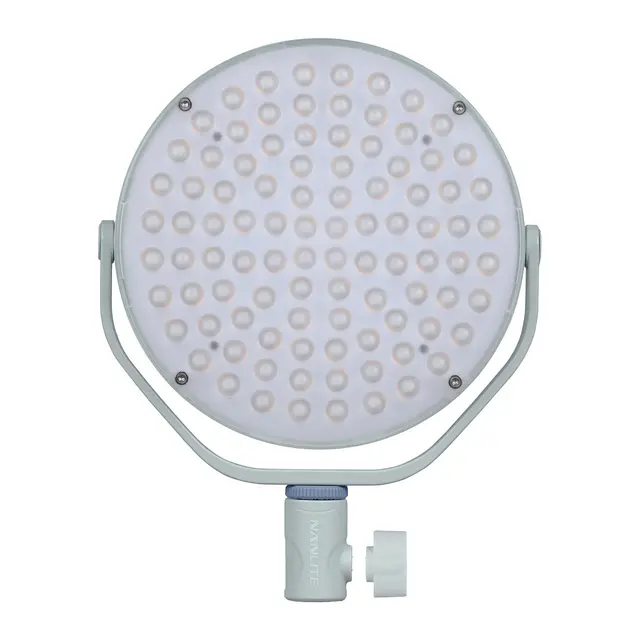 Nanlite Miro 30c LED Round Panel Light Full-color. Mint Blue 