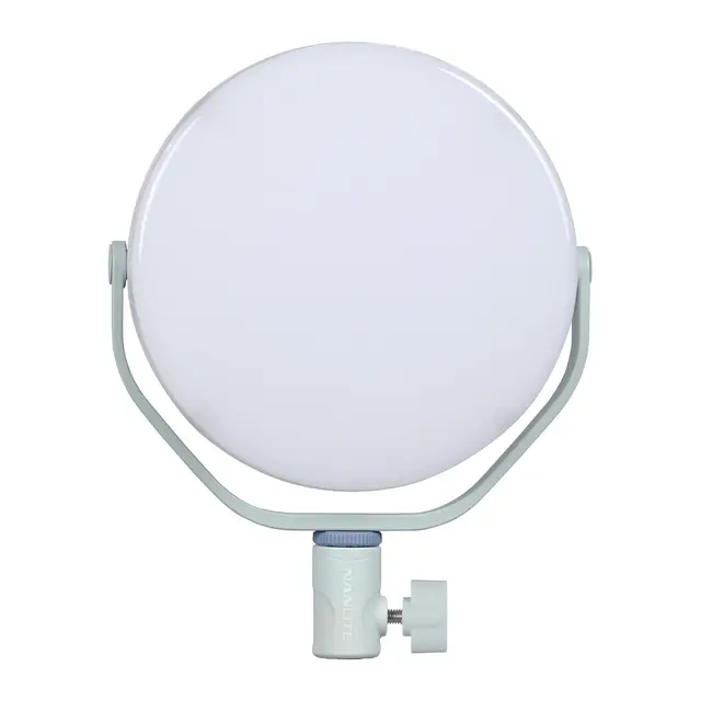 Nanlite Miro 30c LED Round Panel Light Full-color. Mint Blue 