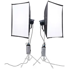 Nanlite FC-500B 2-Light Trolley Case Kit 2700-6500K. DMX/RDM. 520W