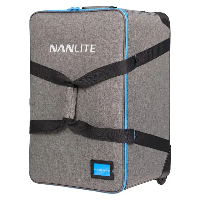 Nanlite FC-500B 2-Light Trolley Case Kit 2700-6500K. DMX/RDM. 520W 