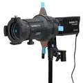 Nanlite Forza 60C LED Color Spot Light With 19° and 36° Projection Attachments
