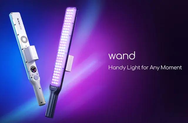 Nanlite Wand RGB LED Light 50cm Mint Blue 