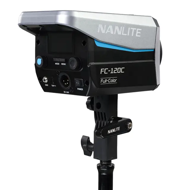 Nanlite FC-120C LED Full Color Spot Ligh 2700-7500K. COB LED lys FM Mount 