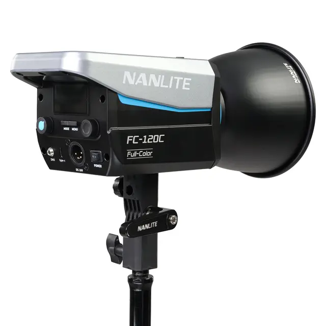 Nanlite FC-120C LED Full Color Spot Ligh 2700-7500K. COB LED lys FM Mount 