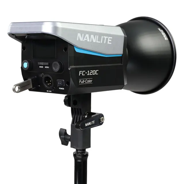 Nanlite FC-120C LED Full Color Spot Ligh 2700-7500K. COB LED lys FM Mount 