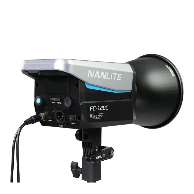 Nanlite FC-120C LED Full Color Spot Ligh 2700-7500K. COB LED lys FM Mount 
