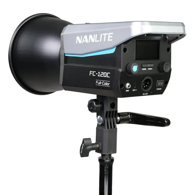 Nanlite FC-120C LED Full Color Spot Ligh 2700-7500K. COB LED lys FM Mount 