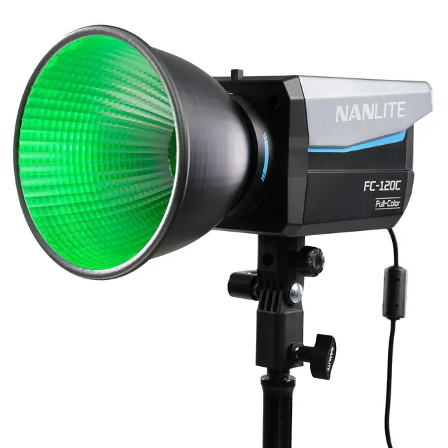 Nanlite FC-120C LED Full Color Spot Ligh 2700-7500K. COB LED lys FM Mount 