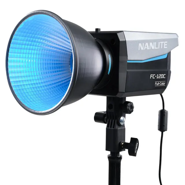 Nanlite FC-120C LED Full Color Spot Ligh 2700-7500K. COB LED lys FM Mount 