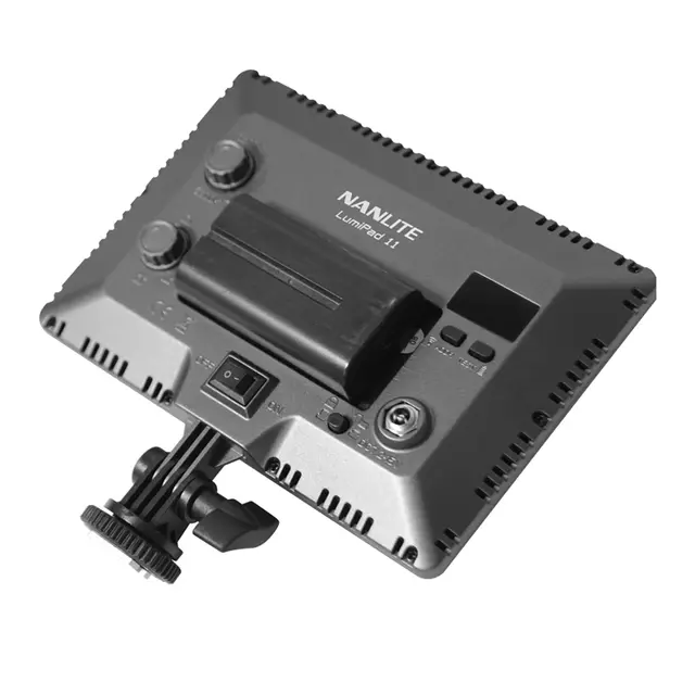 Nanlite Lumipad 11 LED Light Bi Color LED lampe 3200K-5600K Blitsskofeste 