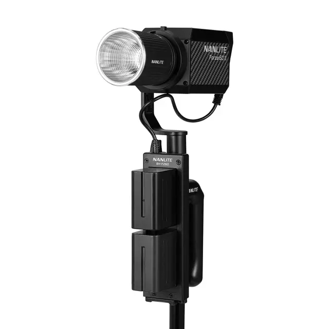 Nanlite Forza 60 II Daylight Spot Light COB LED lampe. FM Mount 5600K 72W 