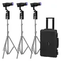 Nanlite Forza 60C RGBLAC LED 3-Light Kit Full-Color. 1800-20000K. Hardcase
