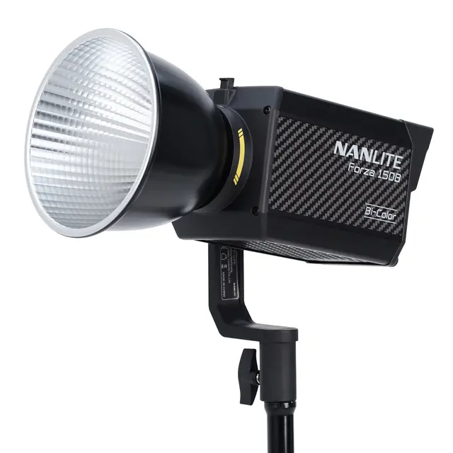 Nanlite Forza 150B LED Bi-color Spot 170W. 2700-6500K LED. DMX 