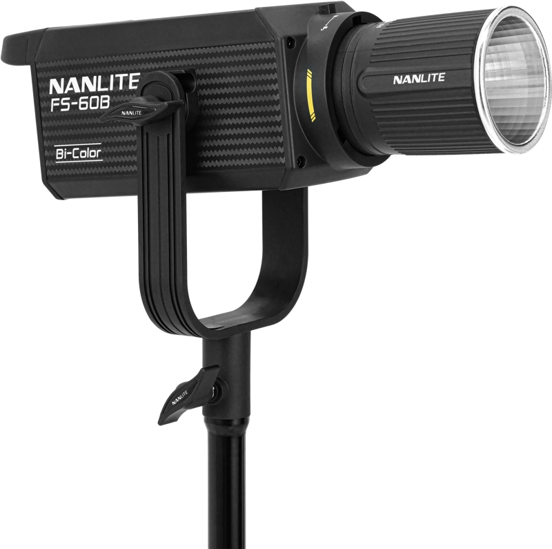 Nanlite FS-60B LED Bi-Color Spot Light COB LED lampe 2700-6500K FM Mount 70W