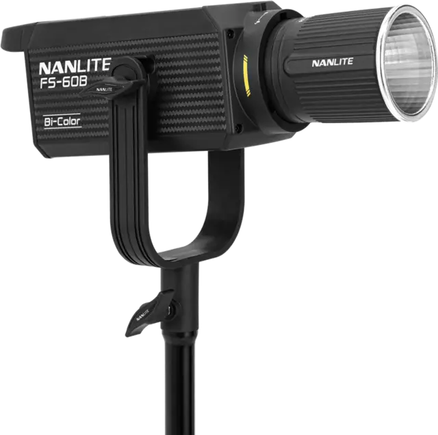 Nanlite FS-60B LED Bi-Color Spot Light COB LED lampe 2700-6500K FM Mount 70W 