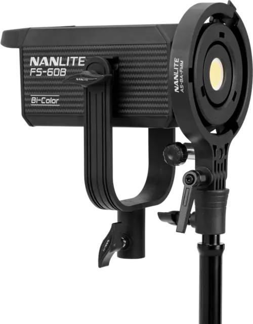 Nanlite FS-60B LED Bi-Color Spot Light COB LED lampe 2700-6500K FM Mount 70W 