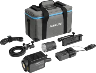 Nanlite Forza 60B II Bi-Color Spot Light COB LED lampe. FM Mount 5600K 72W