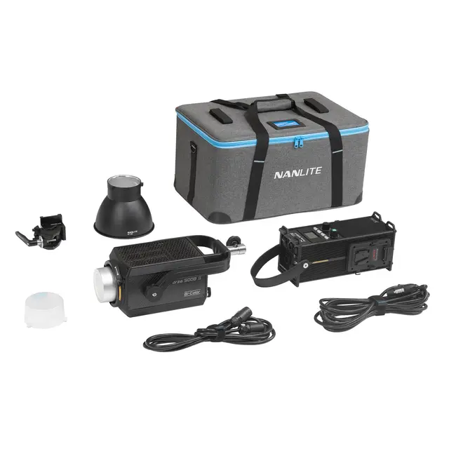 Nanlite Forza 500B II Bicolor LED Spot 2700-6700K. DMX/RDM. Bluetooth 