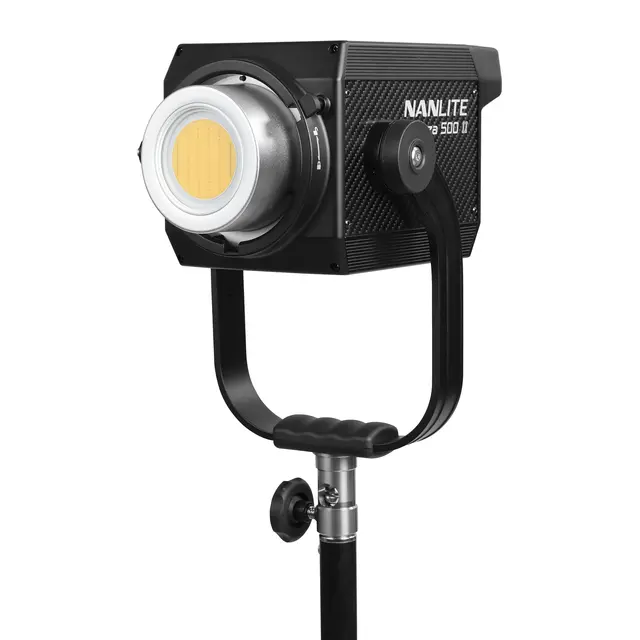 Nanlite Forza 500 II Daylight LED Spot 5600K. DMX/RDM. Bluetooth 