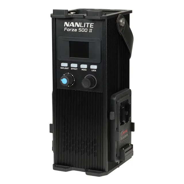 Nanlite Forza 500 II Daylight LED Spot 5600K. DMX/RDM. Bluetooth 