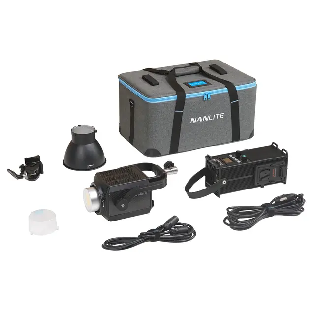 Nanlite Forza 500 II Daylight LED Spot 5600K. DMX/RDM. Bluetooth 