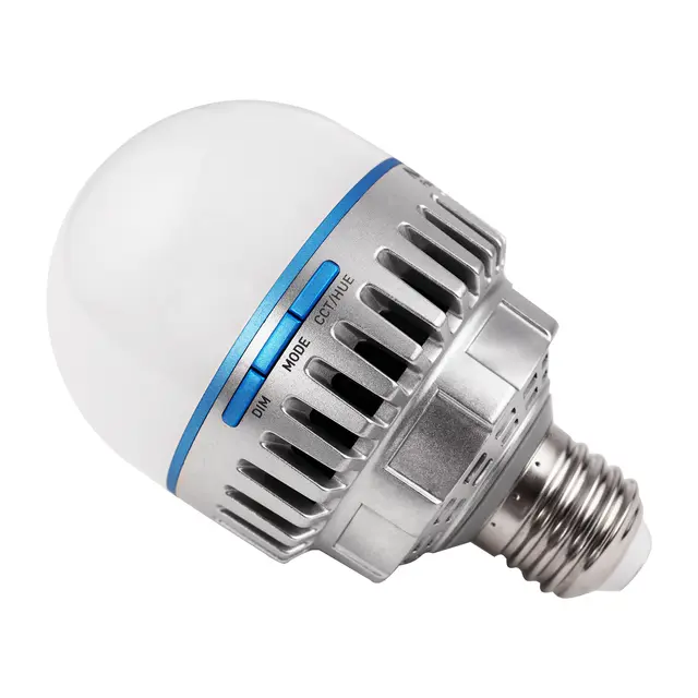 Nanlite PavoBulb 10C 4 LED light kit 2700-7500K. 4 lamper m/hard case E27 