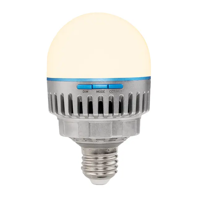 Nanlite PavoBulb 10C 4 LED light kit 2700-7500K. 4 lamper m/hard case E27 