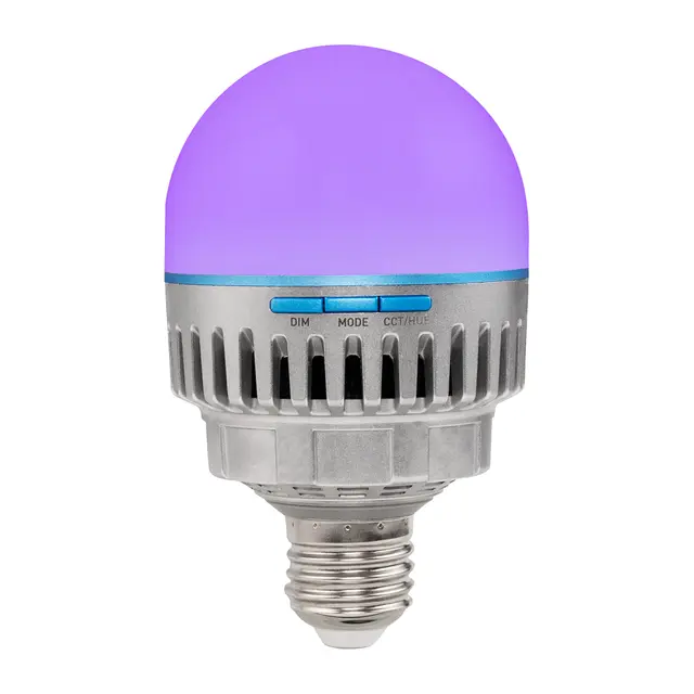 Nanlite PavoBulb 10C 4 LED light kit 2700-7500K. 4 lamper m/hard case E27 