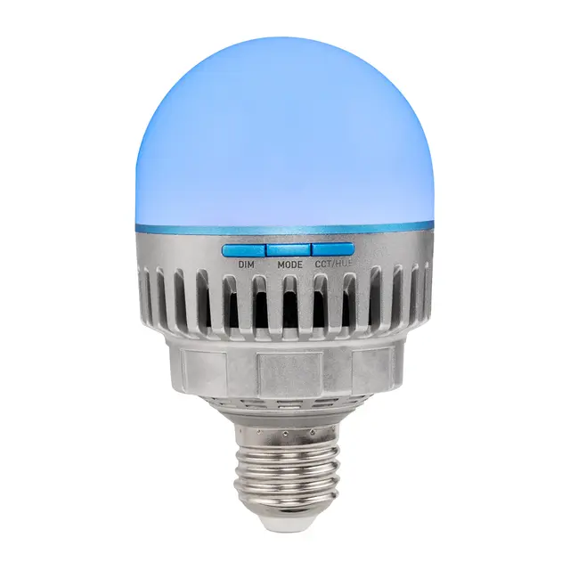 Nanlite PavoBulb 10C 4 LED light kit 2700-7500K. 4 lamper m/hard case E27 