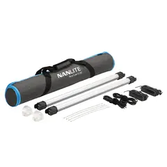 Nanlite PavoTube II 15C 2 Light Kit 60cm RGBWW Tube LED Light
