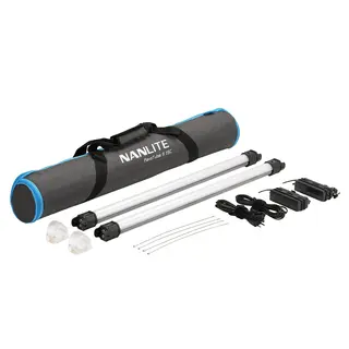 Nanlite PavoTube II 15C 2 Light Kit 60cm RGBWW Tube LED Light
