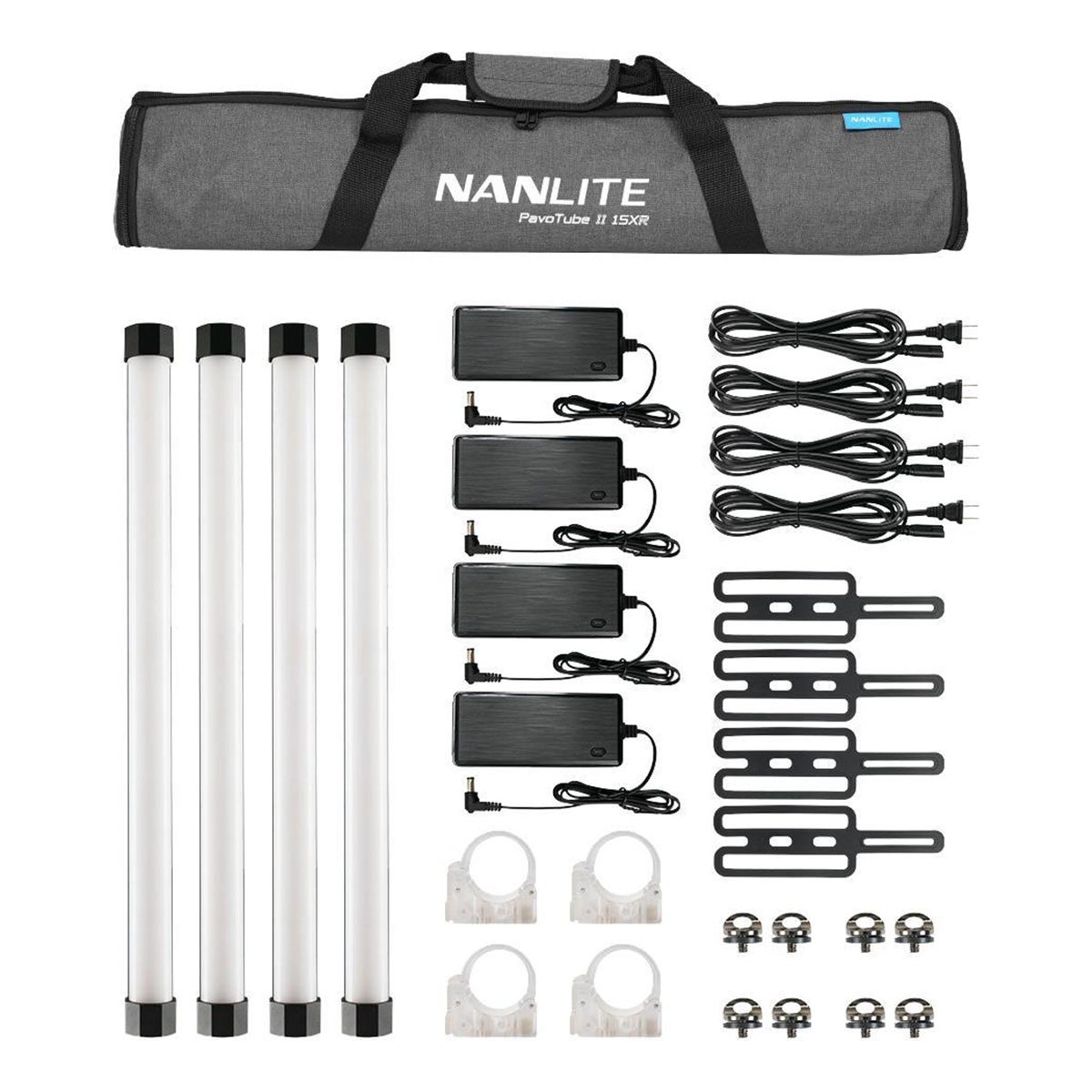 Nanlite PavoTube II 15XR 4-Light Kit 60cm 4 Pakk LED Tube Light