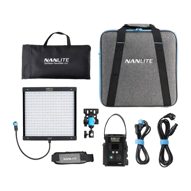 Nanlite PavoSlim 60B LED Panel 72W. 2700-6500K Størrelse 30x30 cm 