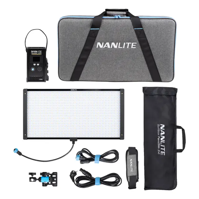 Nanlite PavoSlim 120B LED Panel Bi Color 150W. 2700-6500K Str.60x30 cm 